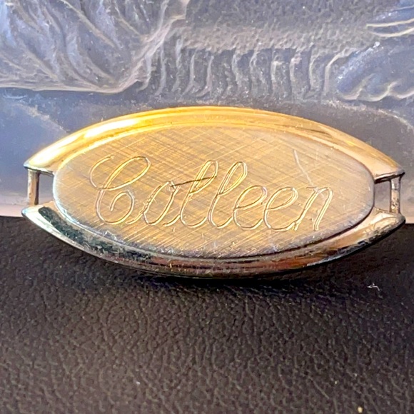 Speidel USA Bracelet Gold Tone NAME PLATE ONLY “Colleen” - Picture 1 of 10